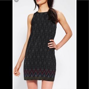 Staring at Stars silky zip back shift dress